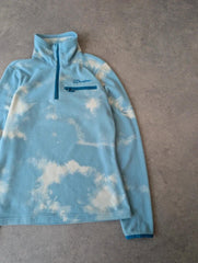 Berghaus Quarter Zip Fleece Jumper Women’s Size Small Blue Outdoor Hiking