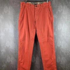 Burberry Trousers Mens W34 L32 Orange Jeans Denim