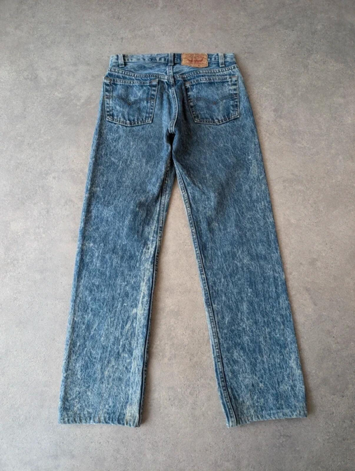 Levi’s 501 XX Jeans Men’s W29 L30 Acid Wash Made in USA Vintage 1990s