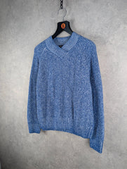 Whistles Jumper Womens Medium M Blue Knitted Pullover