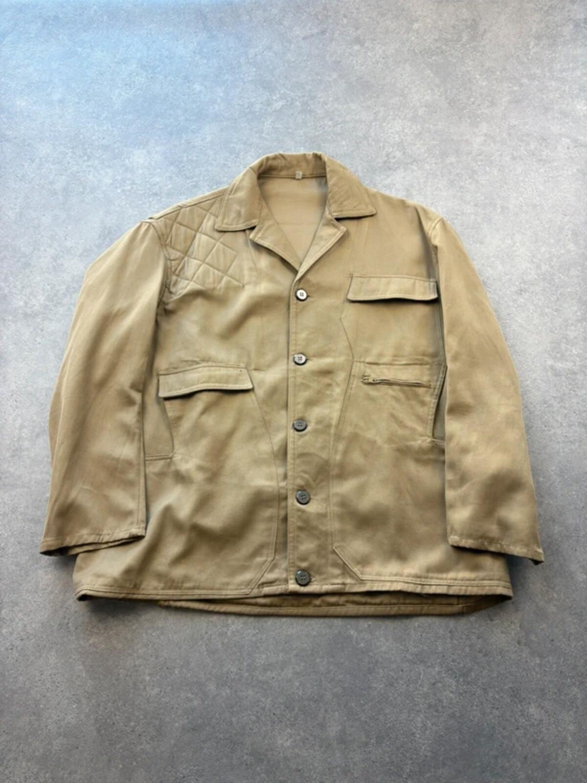 Vintage 1990s Hunting Jacket Men’s Medium Brown Field Shooting Utility