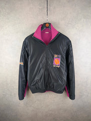 Vintage Fleece Jacket Mens Large L Full Zip 80s