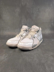 Nike Air Trainers Youth 6 Flight 89 GS White Neutral Grey