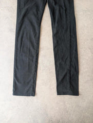 Teddy Smith Y2K Slim Fit Jeans Women’s W27 L31 Black Pinstripe Grunge