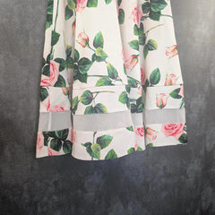 Rouje Floral Fit & Flare Dress Medium 10