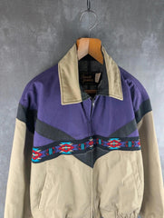 Davis James Jacket Mens Large L 80s Western