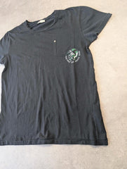 Diesel Y2K T-Shirt Men’s Medium Black Short Sleeve Designer Pocket Tee
