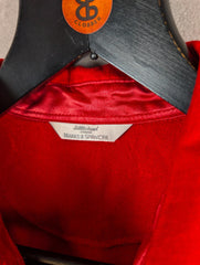 St Michael Shirt Womens L Large Red Christmas Long Sleeve