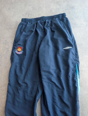 Vintage 1990s Umbro West Ham United Tracksuit Bottoms Men’s XL Navy Football