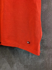 Tommy Hilfiger Top Womens Medium M Orange Sleeveless