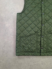Vintage 1980s Beaver of Bolton Gilet Men's Large Body Warmer Green Country