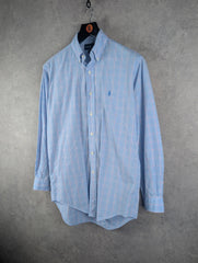 Ralph Lauren Shirt Mens Large L Yarmouth Vintage 90s