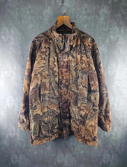 Aigle Coat Mens Large L Camouflage Hunting Shooting Vintage 90s