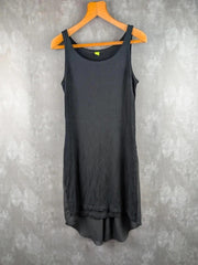 Farm Black Dress Womens Small S Black