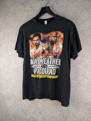Mayweather Vs Pacquiao Boxing Promo T-Shirt 2015 Mens Extra Large XL