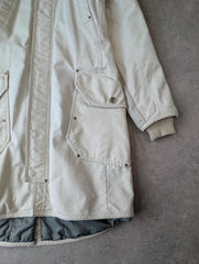 G-Star Coat Womens Large Vintage Y2K Quilted Canvas Cotton Utility Parka