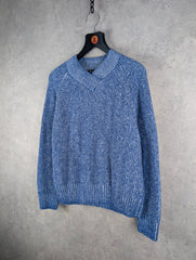 Whistles Jumper Womens Medium M Blue Knitted Pullover