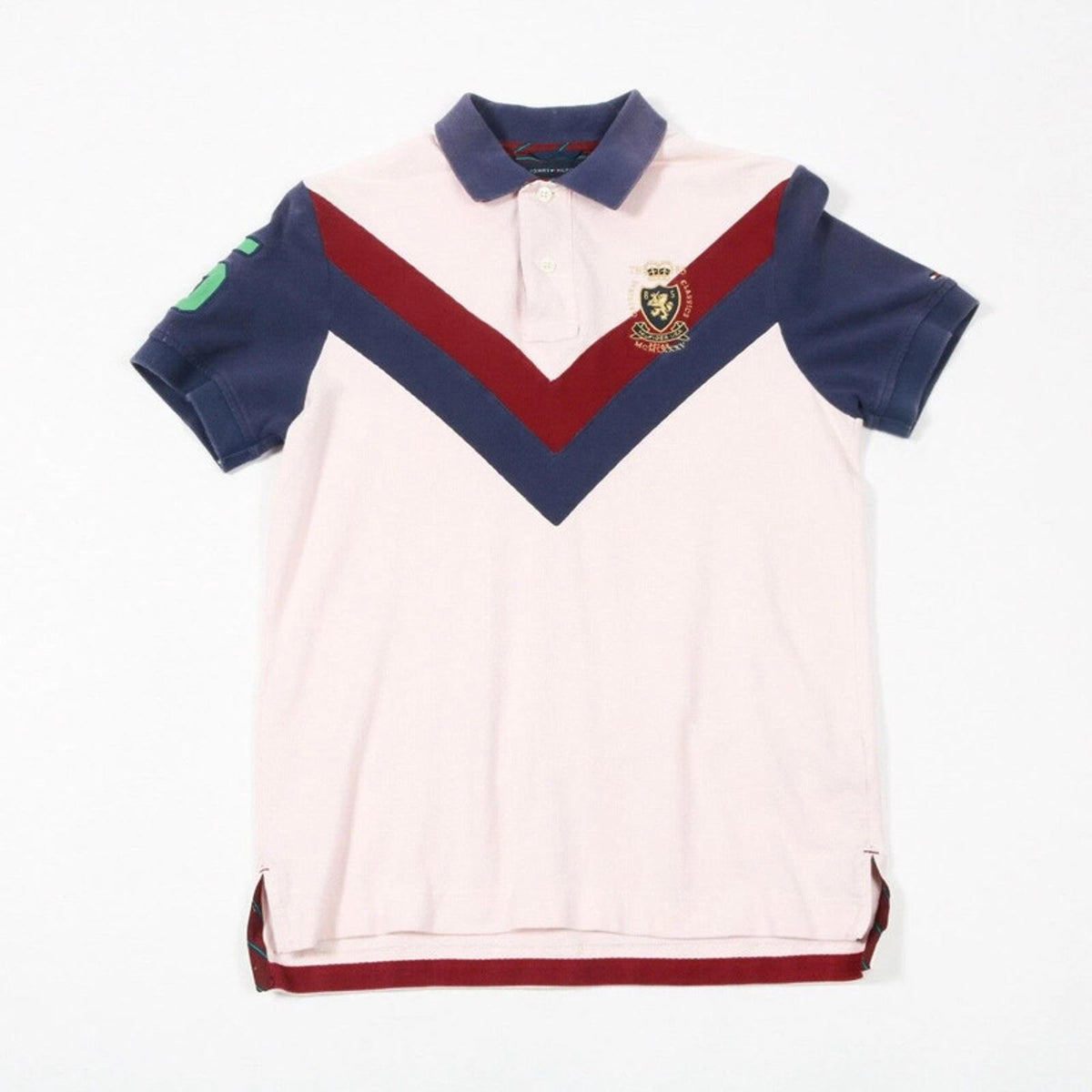 Tommy Hilfiger Polo Shirt Womens Small S Vintage