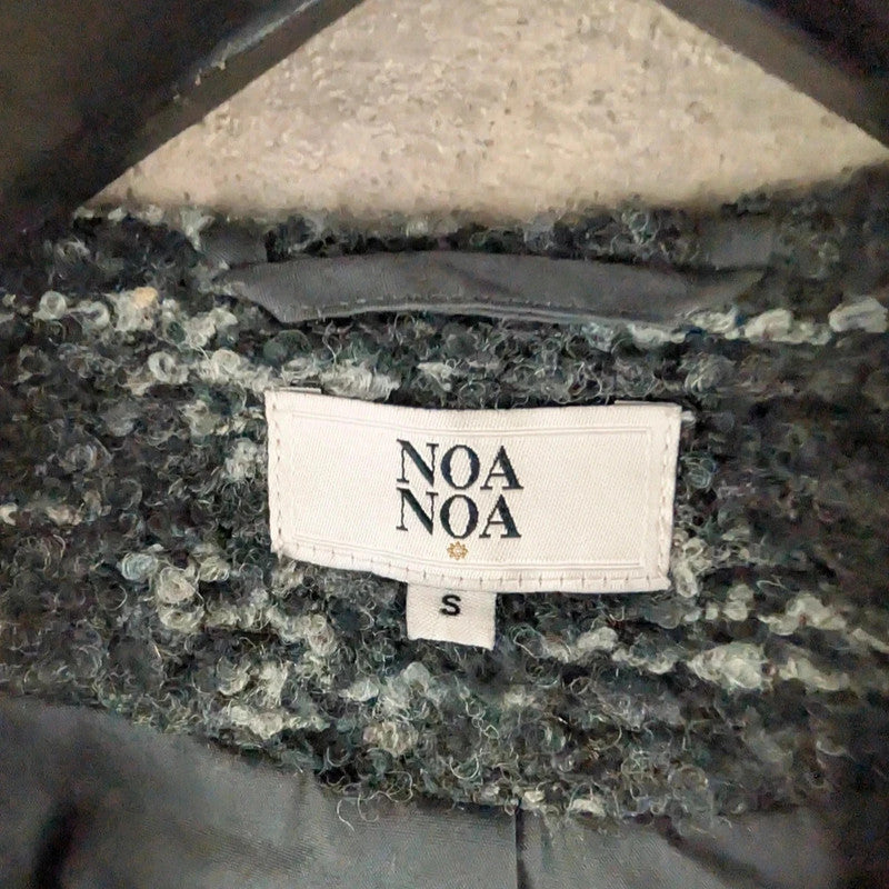 Noa Noa Jumper Womens Small S Grey Knitted Cardigan