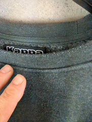 Kappa Jumper Mens XL Extra Large Grey Pullover