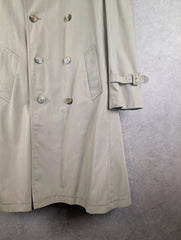 Dun & Co Trench Coat Mens Medium M Beige Vintage 90£