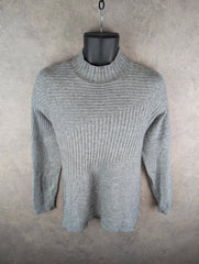 House of Tweed Jumper Womens L Large Grey Pullover