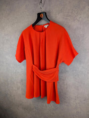 Whistles Top Womens 12 Large L Orange