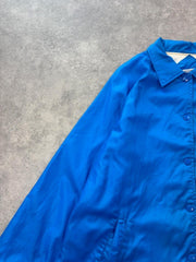 Vintage 1980s Windbreaker Jacket Mens XL Blue Retro Festival Coach Jacket
