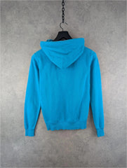 Nike Jumper Womens M Medium Blue Y2K Hoodie Full Zip