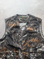 Vintage Utility Gilet Men's XL Camouflage Realtree Hunting Fishing Vest Multi