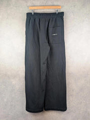 Shapes Joggers Bottoms Womens Extra Large XL Black Baggy Wide-Legged