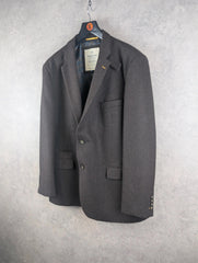 Vedonaire Blazer Mens XXL 2XL Brown Wool Jacket