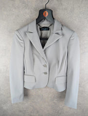 Guess Jacket Womens M Medium Grey Y2K Blazer