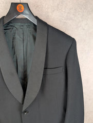 Vintage Italian Tuxedo Mens M Medium Black