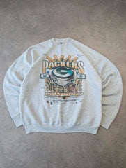 Vintage 1997 Green Bay Packers NFL Sweatshirt Men’s XL Grey Super Bowl Jumper