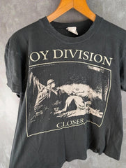 Joy Division Closer Vintage Single Stitch Cropped T Shirt XS