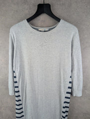 Boden Dress Womens M Medium Grey Wool Cotton Winter