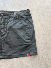 Esprit Mini Skirt Size 10 Black Y2K Festival Casual Stretch