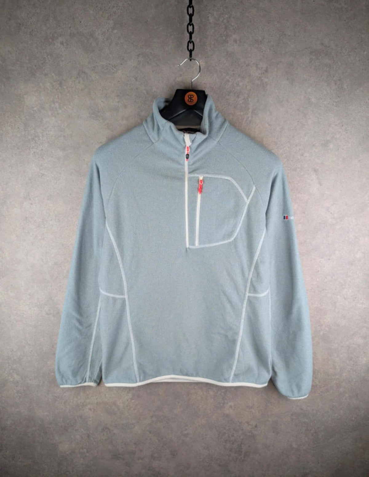 Berghaus Jumper Womens XXL 3XL Grey Zip Pullover