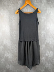 Farm Black Dress Womens Small S Black