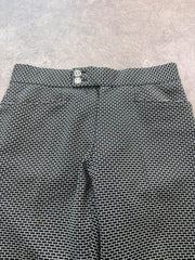 Vintage 1980s Men’s Trousers W31 L31 Patterned Straight Cut Smart Disco Retro