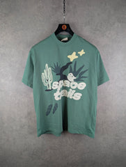 Broken Planet T-Shirt Mens Large L Green Short Sleeve