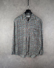 St Michael Shirt Mens M Medium Vintage Patterned Long Sleeve
