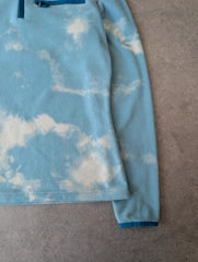 Berghaus Quarter Zip Fleece Jumper Women’s Size Small Blue Outdoor Hiking