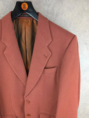 St Michael Blazer M Medium Brown Vintage