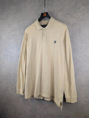 Timberland Jumper Mens Extra Large XL Cream Vintage 90s Pullover