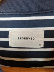 Reserved Stripped Short Sleeve Polo Shirt