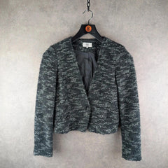 Noa Noa Jumper Womens Small S Grey Knitted Cardigan