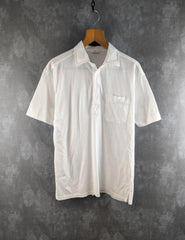 St Michael Shirt Mens Medium M White Vintage 90s