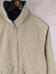 Gant Jacket Mens M Medium Beige Vintage 90s Fleece